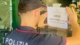 QUESTURA DI PADOVA: QUESTORE DISPONE CHIUSURA PER 60 GIORNI DEL GLOW BAR, IN VIA MINIO, PER GRAVI MOTIVI DI SICUREZZA PUBBLICA: ACCERTATO SPACCIO DI DROGA E FREQUENTAZIONI DI PREGIUDICATI