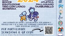 UNA GIORNATA DI SPORT INSIEME – DOMENICA 6 OTTOBRE 2024