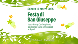 Gli artigiani celebrano San Giuseppe