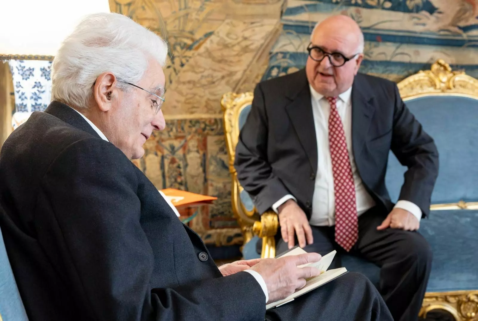 “Sipario siciliano” presentato al presidente Sergio Mattarella “Sipario siciliano” presentato al presidente Sergio Mattarella