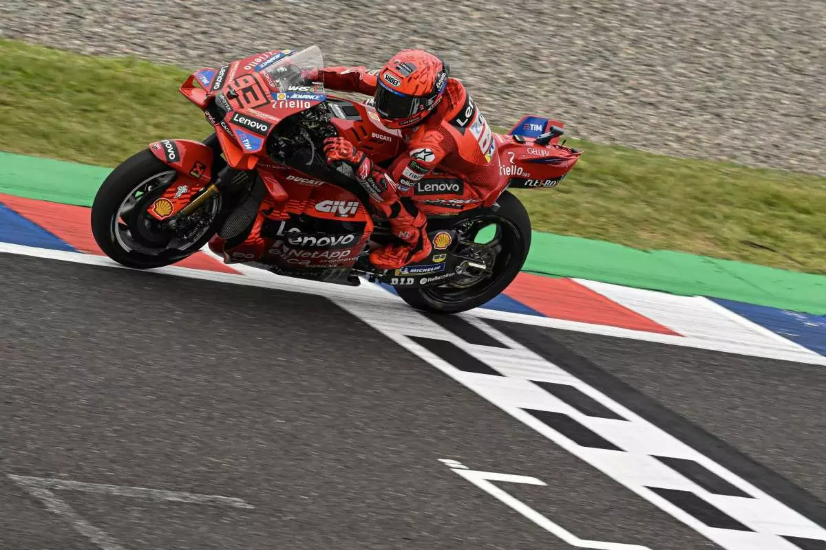 Marc Marquez brilla nel venerdì di Austin, top five tutta Ducati Marc Marquez brilla nel venerdì di Austin, top five tutta Ducati