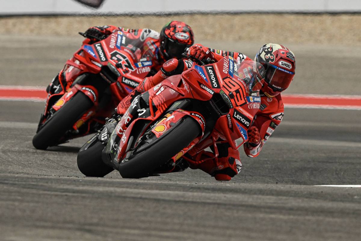 Marc Marquez vince anche la Sprint di Austin, Bagnaia terzo Marc Marquez vince anche la Sprint di Austin, Bagnaia terzo
