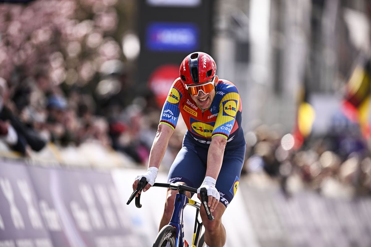 Ciclismo, terzo sigillo per Mads Pedersen alla Gand-Wevelgem Ciclismo, terzo sigillo per Mads Pedersen alla Gand-Wevelgem