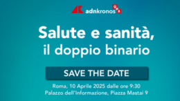 Salute e sanità, il doppio binario: il 10 aprile evento Adnkronos Q&A
