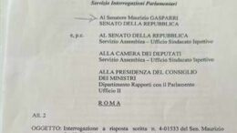 Giustizia, Gasparri: “Ringrazio Nordio per risposte a mie interrogazioni”