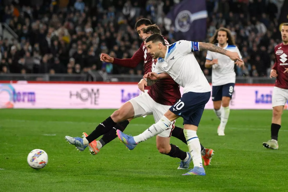 Gineitis risponde a Marusic, Lazio-Torino 1-1 Gineitis risponde a Marusic, Lazio-Torino 1-1