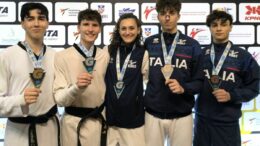 L’Italia del taekwondo vince 5 medaglie al Serbia Open