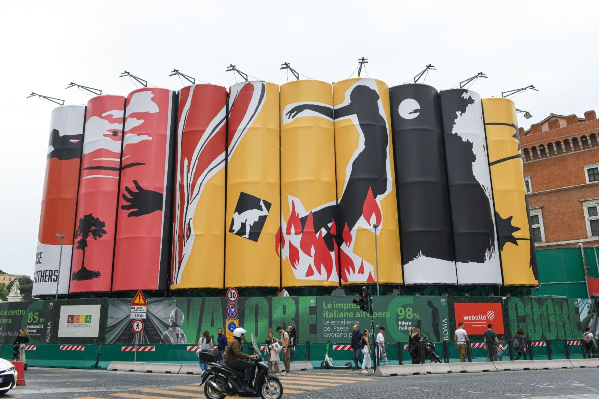 Webuild, al via la seconda opera “Murales” per la Metro C di Roma Webuild, al via la seconda opera “Murales” per la Metro C di Roma