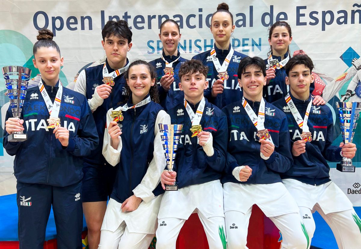 Taekwondo, Italia protagonista allo Spanish Open con 9 medaglie Taekwondo, Italia protagonista allo Spanish Open con 9 medaglie