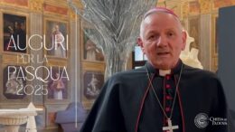 Gli auguri per la Santa Pasqua 2025 del vescovo Claudio