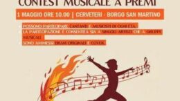 1 maggio a Cerveteri, contest musicale nella piazza di Borgo San Martino
