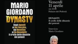 Festival, a Illichiana Mario Giordano presenta il suo ‘Dynasty’