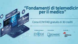 Sanità: telemedicina, Enpam lancia corso Ecm gratuito per medici e dentisti