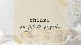 FESTIVITÀ PASQUALI: CHIUSURA UFFICI