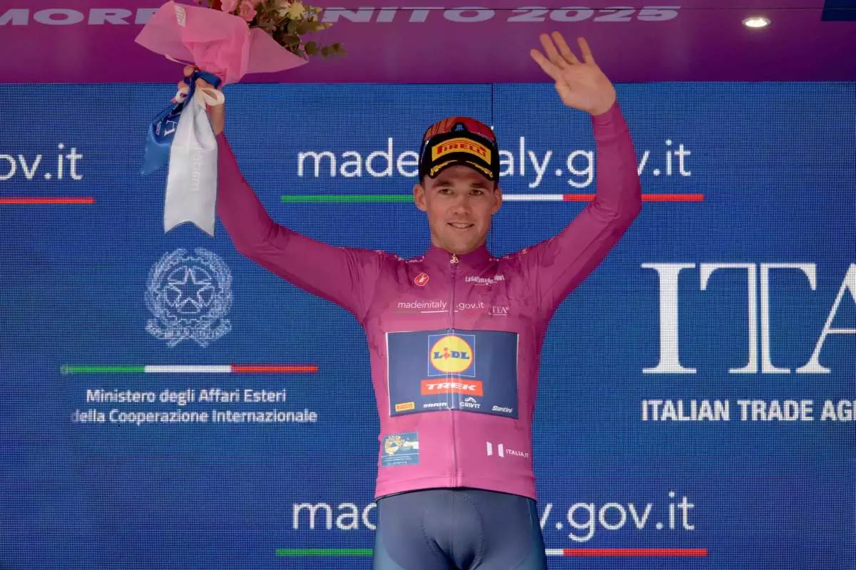 Pedersen cala il poker a Vicenza, Del Toro resta in maglia rosa Pedersen cala il poker a Vicenza, Del Toro resta in maglia rosa