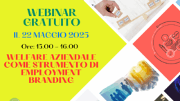 Welfare aziendale come strumento di employment branding, webinar gratuito 22 maggio ore 15