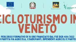 Corso Cicloturismo in Veneto, iscrizioni entro il 19 maggio