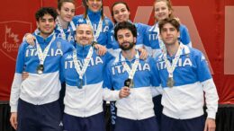 E’ oro per l’Italia del fioretto femminile a Vancouver, argento per il team maschile
