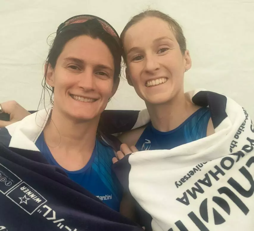 Trionfo Tarantello-Visaggi al World Triathlon di Yokohama, oro per le azzurre Trionfo Tarantello-Visaggi al World Triathlon di Yokohama, oro per le azzurre