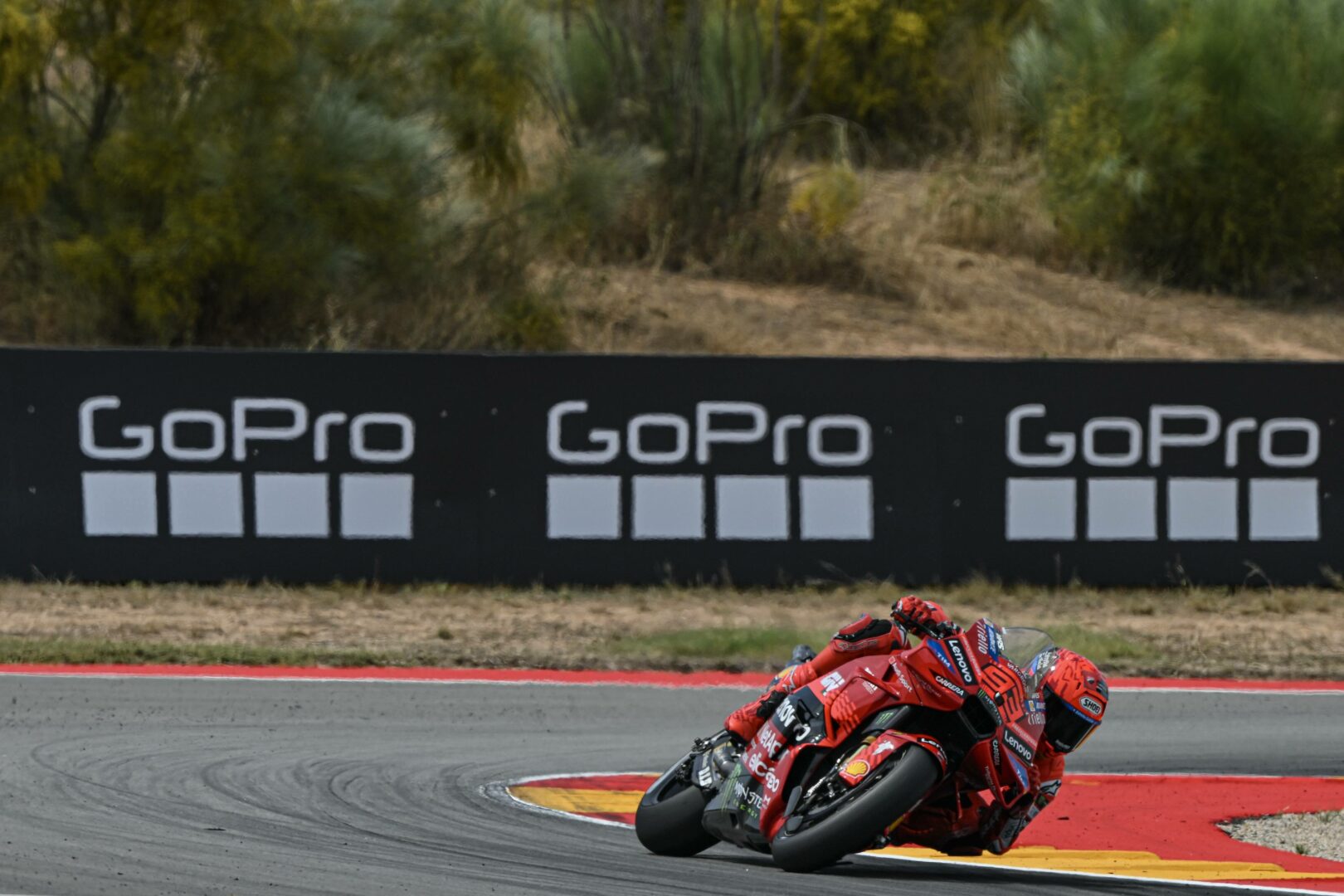 Marc Marquez in pole position ad Aragon, Morbidelli terzo Marc Marquez in pole position ad Aragon, Morbidelli terzo