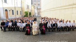 Il Papa incontra i seminaristi del Triveneto