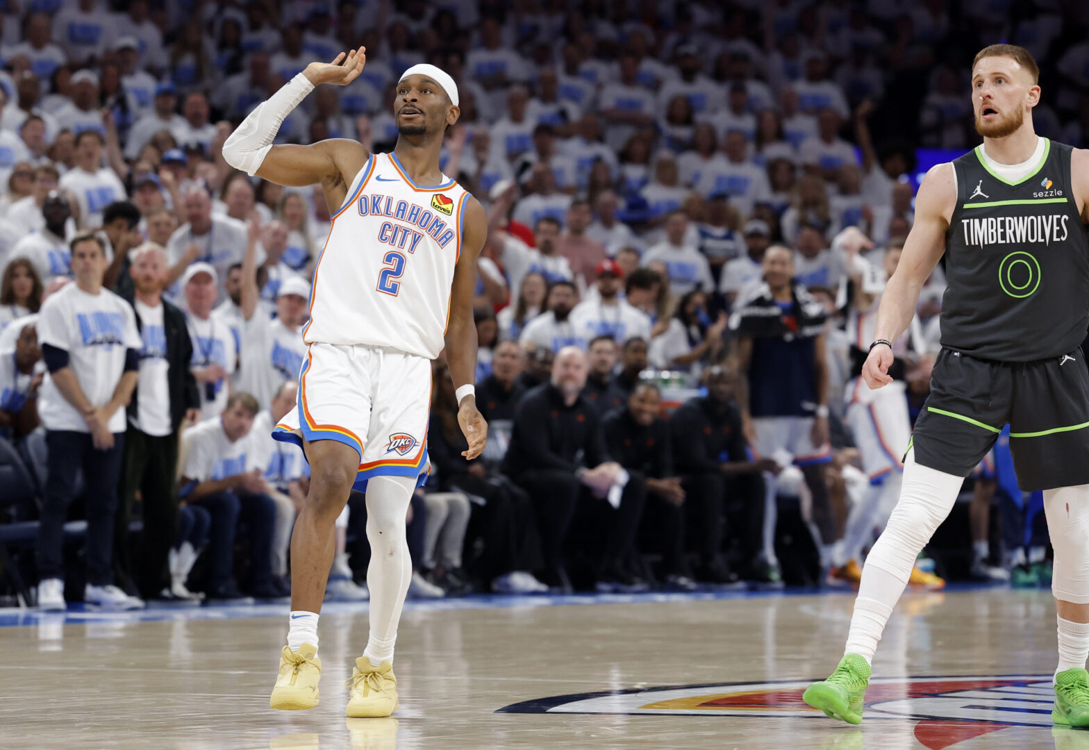 Oklahoma pareggia i conti con Indiana, la finale Nba è sull’1-1 Oklahoma pareggia i conti con Indiana, la finale Nba è sull’1-1