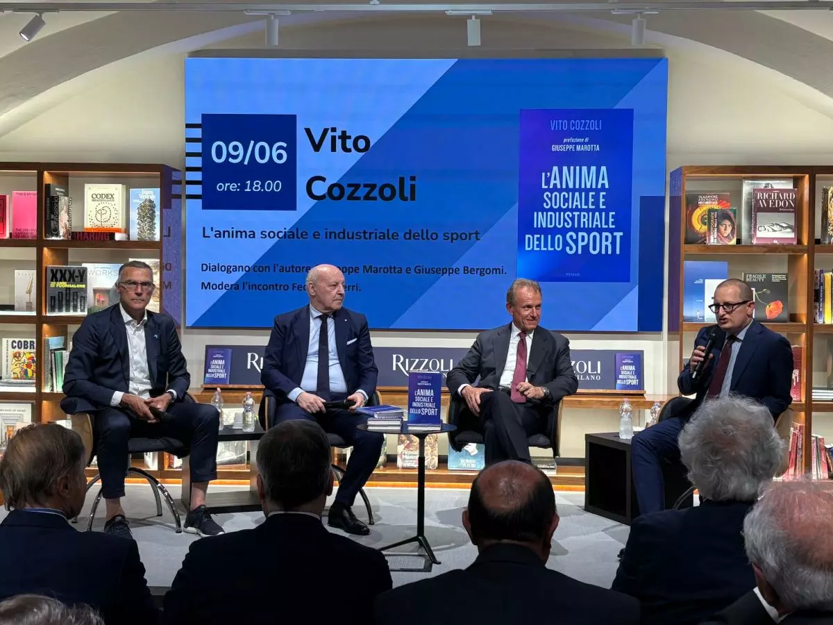 Lo sport come motore sociale e industriale, Cozzoli presenta il suo libro Lo sport come motore sociale e industriale, Cozzoli presenta il suo libro