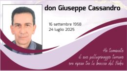 Don Giuseppe Cassandro riposa ora tra le braccia del Padre