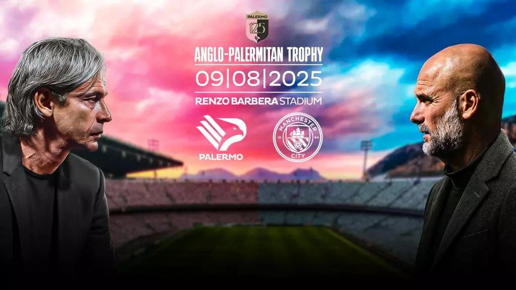 Il 9 agosto amichevole Palermo-Manchester City al Barbera Il 9 agosto amichevole Palermo-Manchester City al Barbera