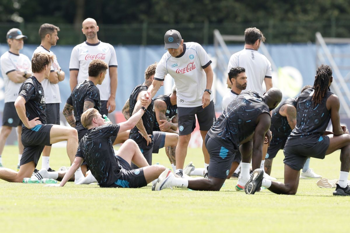 Conte “Noi favoriti fra i favoriti ma continuiamo a costruire” Conte “Noi favoriti fra i favoriti ma continuiamo a costruire”