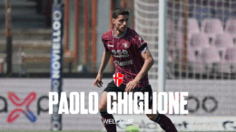 Paolo Ghiglione è un giocatore del Calcio Padova in prestito dalla Salernitana