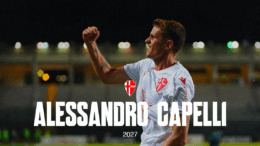 Prolungato il contratto del centrocampista Alessandro Julian Capelli fino al 2027