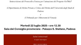 Sottoscrizione del protocollo d’intesa per l’attuazione del progetto GoTMaT