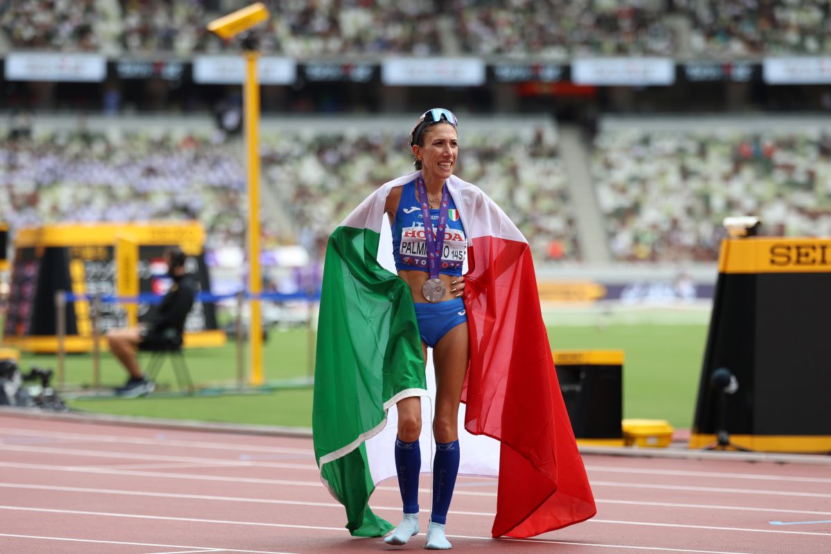 Palmisano argento iridato nella 35 km di marcia Palmisano argento iridato nella 35 km di marcia