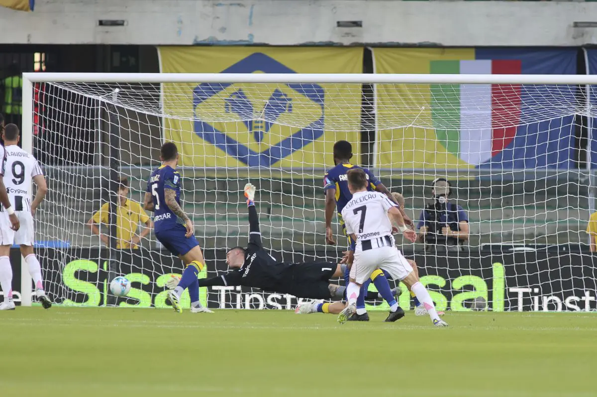 Orban replica a Conceiçao, Verona-Juventus 1-1 Orban replica a Conceiçao, Verona-Juventus 1-1
