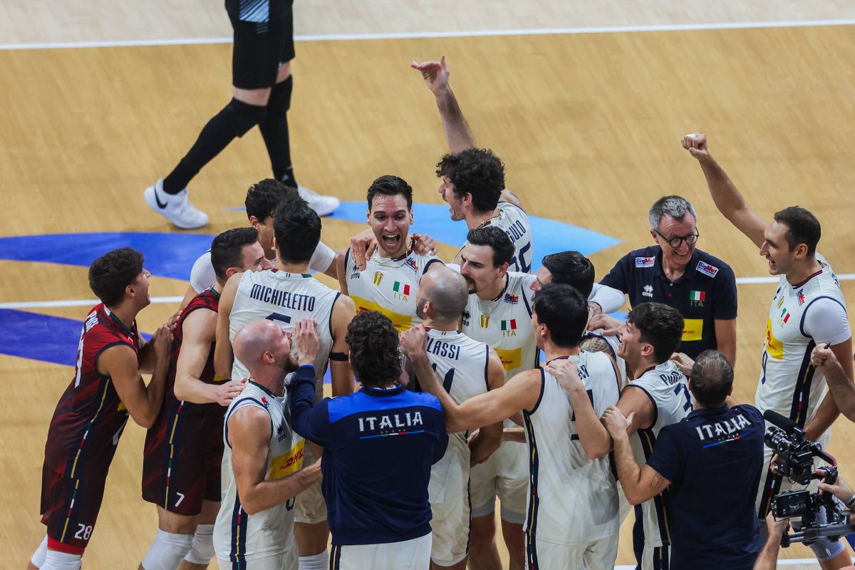 Azzurri in semifinale ai Mondiali di volley, 3-0 al Belgio Azzurri in semifinale ai Mondiali di volley, 3-0 al Belgio