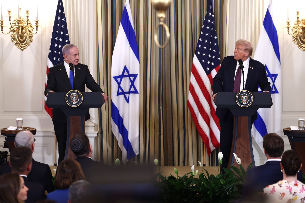 Trump presenta il piano per la pace a Gaza “Netanyahu lo ha accettato” Trump presenta il piano per la pace a Gaza “Netanyahu lo ha accettato”