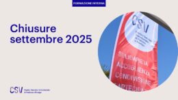 Chiusure al pubblico settembre 2025