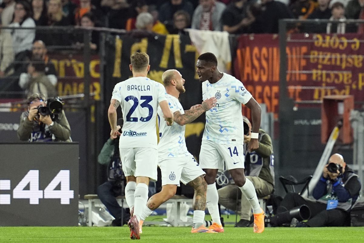Basta Bonny, l’Inter batte la Roma all’Olimpico 1-0 Basta Bonny, l’Inter batte la Roma all’Olimpico 1-0