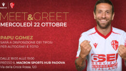 Meet & Greet: Papu Gomez al Macron Store mercoledì 22/10 h 18