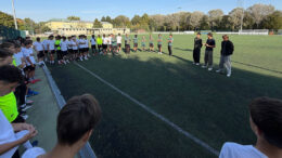 Jonas Harder, Carlo Faedo e Alessandro Boi incontrano l’Under 15 e Under 16 biancoscudata