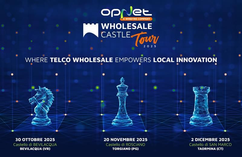 OpNet Wholesale Castle Tour, in provincia di Perugia seconda tappa business tour OpNet Wholesale Castle Tour, in provincia di Perugia seconda tappa business tour