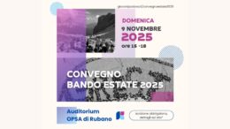Convegno di restituzione del Bando Estate 2025