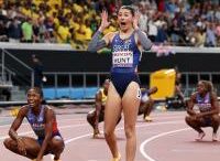 L’ARGENTO MONDIALE AMY HUNT AL COLBACHINI CON I RAGAZZI DI ASSINDUSTRIA SPORT