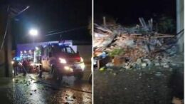 Frana nel Goriziano, crolla abitazione: salva una persona, si cercano due dispersi