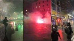 Virtus-Maccabi, corteo Pro Pal contro la squadra israeliana: scene di guerriglia urbana a Bologna