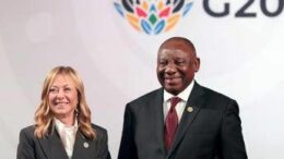 Ucraina, Meloni al G20: “Italia pronta a lavorare con Ue e Usa per pace giusta”