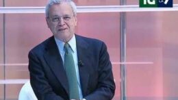 La7, Mentana conduce “tg daltonico” per problema alle luci