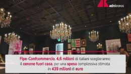 Capodanno, il cenone vale 439 milioni