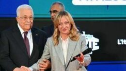 Meloni con Abu Mazen ad Atreju: “Questione mediorientale al centro del nostro lavoro”